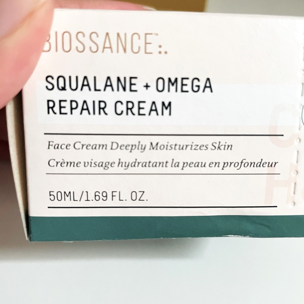 Biossance Squalane Omega Repair cream